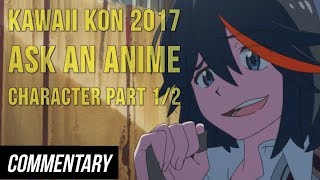 Blind Reaction Kawaii Kon 2017  Ask an Anime Character  Part 12 [upl. by Githens]