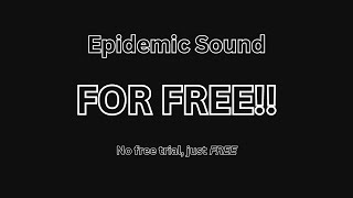 Epidemic Sound SFX and Music For FREE Tutorial hacker epidemicsound [upl. by Ardys574]