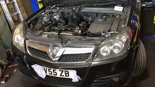 VauxhallOpen Vectra C 19cdti Intake Manifold removal [upl. by Aldas]