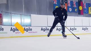 How To Tie Your Skate Laces For Ice Hockey  Ice Hockey Academy  IceArenA Adelaide [upl. by Vida]