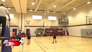 JR BOYS VOLLEYBALL KLDCS VS EHS QUALIFIER 1 [upl. by Shieh]