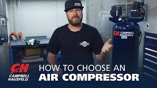 How to Choose an Air Compressor [upl. by Lerat]