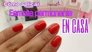 Cómo aplicar Esmalte Permanente EN CASA [upl. by Auberbach]