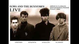 ECHO AND THE BUNNYMEN Live Arènes  MontdeMarsan France  10 août 1984 [upl. by Asillim]