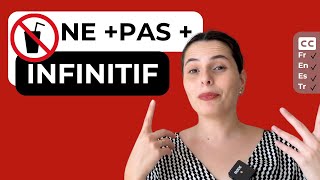 Utiliser lInfinitif avec la négation  Erreurs Courantes en français [upl. by Daley]