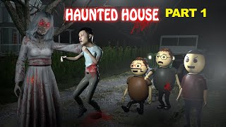 Gulli Bulli Aur Haunted House Part 1  Gulli Bulli Horror Story  Gulli Bulli Horror Toons  MJH [upl. by Annamarie]