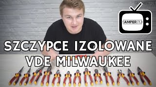 Szczypce izolowane dla elektryków VDE Milwaukee [upl. by Anwahsit]