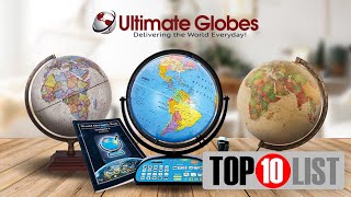 Top 10 Globes for Kids  Ultimate Globes [upl. by Idihsar110]