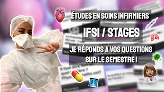 FAQ n°1  Je réponds à vos questions sur le SEMESTRE 1 des études en soins infirmiers IFSI [upl. by Sehcaep]