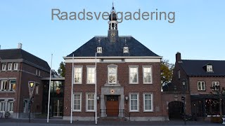 Raadsvergadering 17 oktober 2024 1930 uur [upl. by Lib]