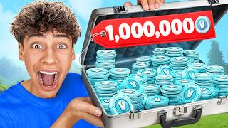 I Won 1000000 VBUCKS in 24 Hours [upl. by Oderfigis]