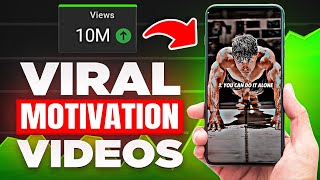 How to Create VIRAL MOTIVATION VIDEOS Using AI [upl. by Kruse694]