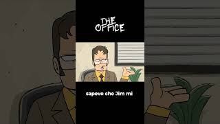 The Office cartoon DUB ITA doppiaggio shorts [upl. by Kathryn400]