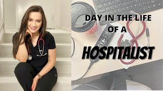 Day in the life of a HospitalistInternist Hospital medicine [upl. by Bigford]