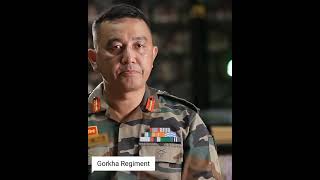 गोरखा रेजीमेंट से हर कोई डरता है Power of Gorkha regimentarmysigmarule gorkharegiment shorts [upl. by Neeliak]