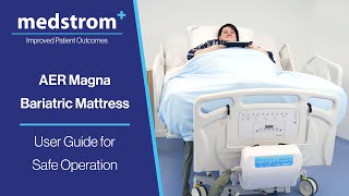 AER Magna Bariatric Mattress  User Training Video [upl. by Pincince]