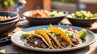 Ultimate Beef Shank Birria Tacos Outdoor Cooking [upl. by Alohs]