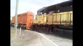 Chasing Hartwell Railroad HRT 3000 and The J 452023 [upl. by Wesle75]