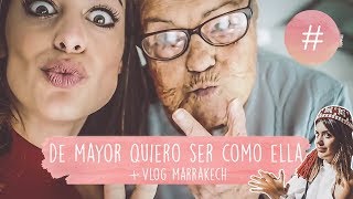 DE MAYOR QUIERO SER COMO ELLA  VLOG MARRAKECH  DULCEIDA [upl. by Inimod625]