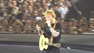 Ed Sheeran  Give Me Love  LIVE in Gelsenkirchen 07072022 [upl. by Nabru]