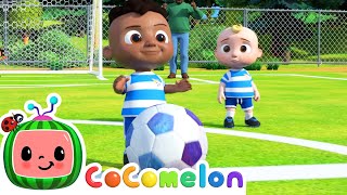 Soccer Song Football Song  Singalong with Cody CoComelon Kids Songs [upl. by Gnoh103]