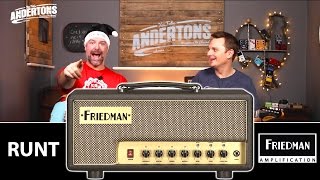 Friedman Runt Amps  20w amp 50w Monster Tones [upl. by Barbette]