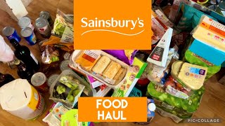 CHATTY SAINSBURYS FOOD HAUL QUALITY PET FOOD INFLATION VEGGIE AGAIN £4 WINE NATURAL DEODORANT [upl. by Sacken201]