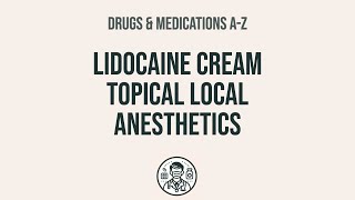 How to use Lidocaine Cream Topical Local Anesthetics  Explain UsesSide EffectsInteractions [upl. by Hankins]