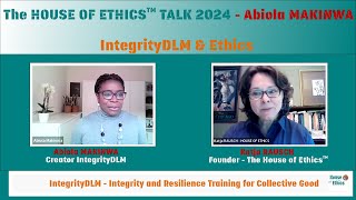 Teaser  The House of Ethics™ TALK with Abiola MAKINWA and the IntegrityDLM [upl. by Tutt]