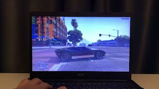 GTA 5 Высокие  Acer i58265u Nvidia GeForce mx230 2gb ram 8gb SSD 120gb HDD 1000gb [upl. by Thatch]