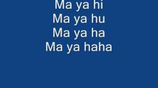 Ma Ya Hi English lyrics [upl. by Hanschen]