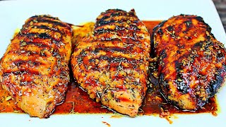 Honey Garlic Grilled Chicken Recipe  How to Grill Tender Juicy Chicken [upl. by Regor155]