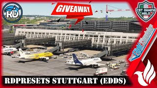 MSFS LIVE 🎁RDPRESETS STUTTGART GIVEAWAY🎁 Fenix A320  Sim Effects  Stuttgart✈️Corfu Roundtrip [upl. by Laktasic710]