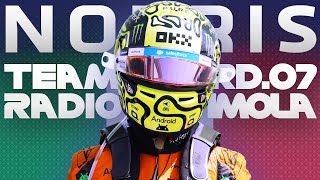 Best of Lando Norris Team Radio from Imola  2024 EmiliaRomagna [upl. by Veljkov]