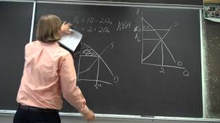 Price Floor  Calculating consumer surplus [upl. by Dysart]