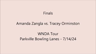 WNDA Parkville Finals Amanda Zangla vs Tracey Orminston [upl. by Rolat]