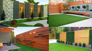 Backyard Fence Design Ideas  Backyard Privacy Fence  Backyard Garden Wooden Fence [upl. by Salhcin339]