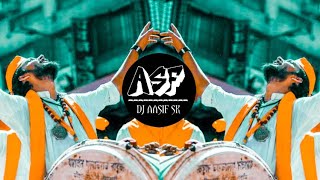 Nashik Dhol Feel The Bass  Full Taasha Mix  DJ Aasif SK [upl. by Zipah422]