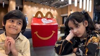 Happy Meal  Marwah is Sad 😞  SehrishLuqmanFamily [upl. by Dlorah]