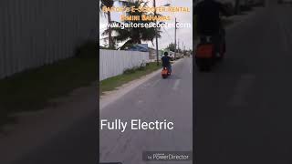 Electric Scooter Rental Bimini Bahamas [upl. by Nnylarej]