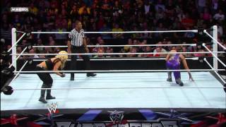 Kaitlyn vs Tamina Snuka WWE Superstars May 3 2013 [upl. by Oicam914]