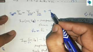 Equivalent circuit of Transformer  Transformer equivalent circuit in hindi [upl. by Naehgem]