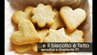 ricetta biscotti fatti in casa semplice e veloce frollini [upl. by Lindsey]