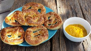 PRETZELS how to bake them [upl. by Dearborn]