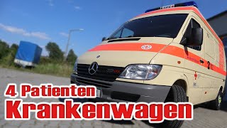 Ein Krankenwagen mit 4 Tragen  Rettungsdienst [upl. by Knowland]