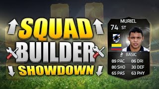 FIFA 15 SQUAD BUILDER SHOWDOWN INFORM MURIEL Silver IF Muriel Squad Builder Duel [upl. by Esiocnarf]