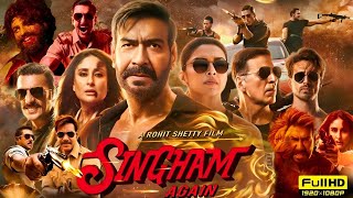 Singham Again Full Movie  Ajay Devgn Kareena Kapoor Akshay Kumar Deepika P  HD Facts amp Reviews [upl. by Margit]