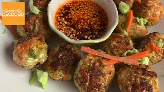 Non fried cabbage rolls with sizzling hot chili garlic oil Very nutritious and uniquely healthy [upl. by Hazard]