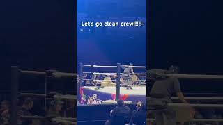 LETS GO CLEAN CREW funny aew [upl. by Elawalo]