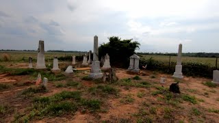 The Man With 3 Wives In This Field Cemetery  Rural Georgia [upl. by Soble766]